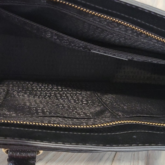 Kate Spade blk extra large leather tote - Picture 6 of 10